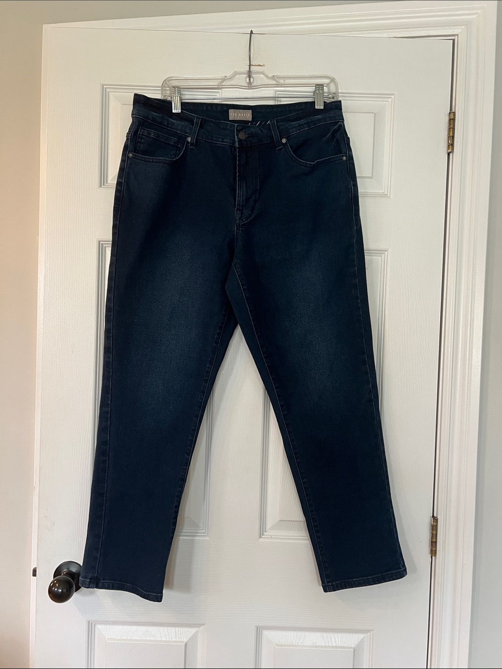Ted Baker Men's Dark Navy Relaxed Jeans